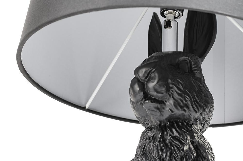 Lampa stołowa RABBIT czarna