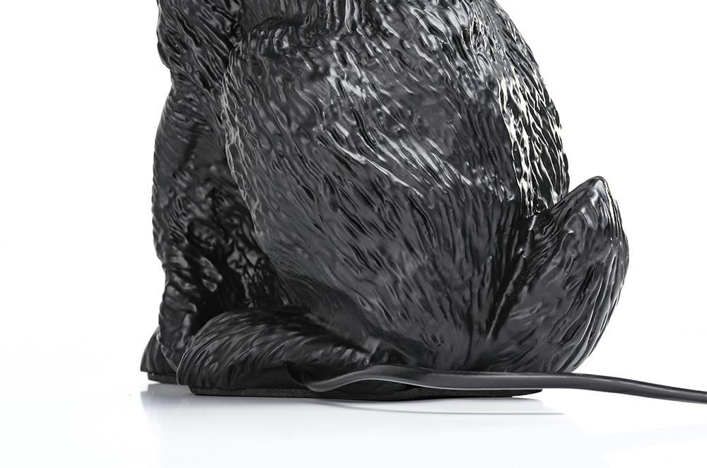 Lampa stołowa RABBIT czarna