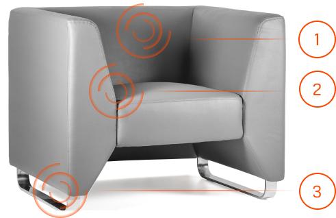 Photo of chair with description 