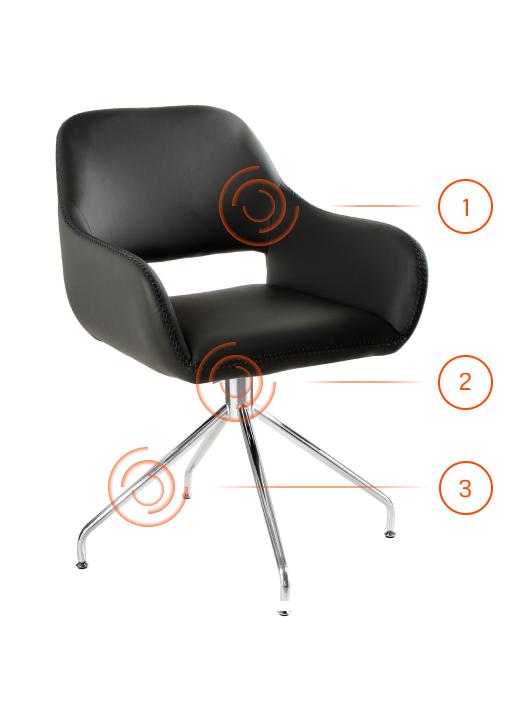 Photo of the chair and description 