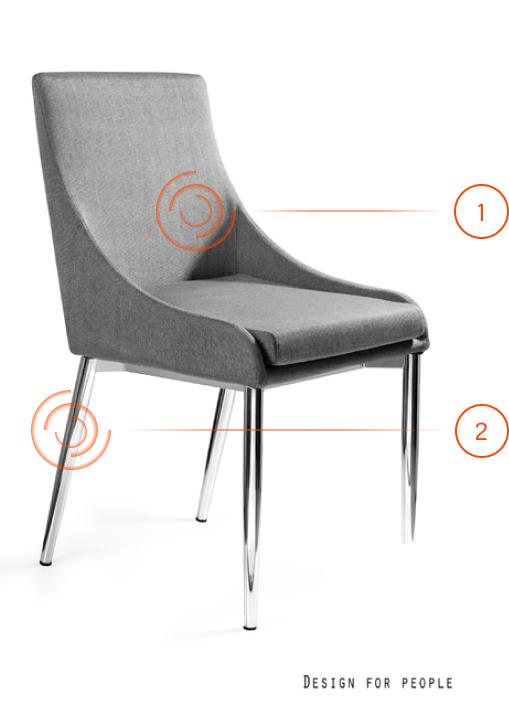 Photo of chair with description 