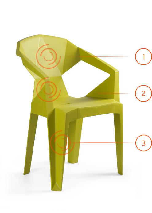 Photo of chair with description 