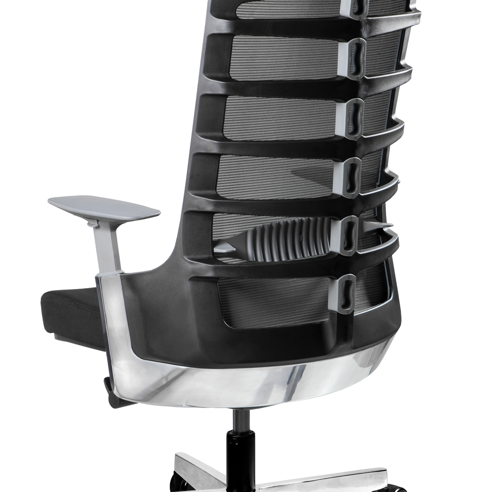 Mechanizm samoważacy fotela ergonomicznego Spinelly